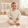 M15963: Baby Unisex Quilted 2 Piece Jog Set (0-9 Months)
